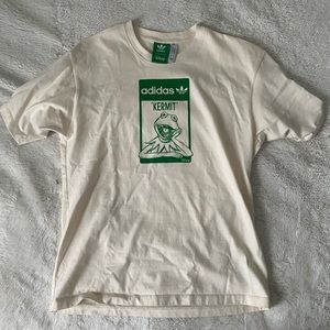 Disney x Adidas men’s it’s not easy being green kermit t-shirt size S